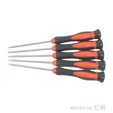 5件套花型膠柄螺絲批電訊電子套裝