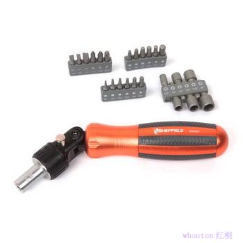 25件棘輪螺絲刀緊固套裝