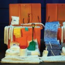 移動溢漏手推箱_SPC移動式防污處理桶套裝