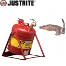 安全罐|Justrite帶龍頭安全罐_19L傾斜式安全罐7150156