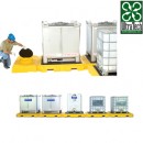 IBC盛漏托盤|Ultra盛漏托盤_ultra室內(nèi)模塊化集裝桶盛漏托盤1125