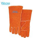手工電焊手套|WELDAS手工電焊手套_WELDAS橙色斜拇指款手工電焊手套銹10-0100