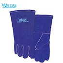 手工電焊手套|WELDAS手工電焊手套_WELDAS彩藍(lán)色斜拇指款手工電焊手套10-0160