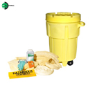 泄漏應急套裝|ENPAC移動泄漏處理套裝_95加侖吸液腳輪式泄漏應急桶套裝1398-YE