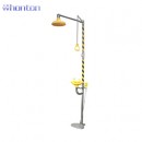 洗眼器|復合式洗眼器_不銹鋼腳踏式洗眼器BD-550A