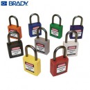 絕緣安全掛鎖|絕緣掛鎖_Brady緊湊型絕緣安全掛鎖143150