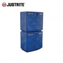 化學品存儲柜|Justrite安全柜_22加侖藍色聚乙烯安全柜24180