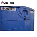 化學品存儲柜|Justrite安全柜_22加侖藍色聚乙烯安全柜24180