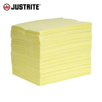 化學品吸附墊|Justrite化學型吸附...