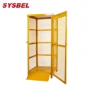 氣瓶柜|壓縮氣瓶柜_Sysbel網(wǎng)狀氣瓶柜（九瓶型）WA710309