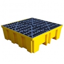 TWK托盤|TWK盛漏托盤_四桶防泄漏托盤TWK-1401