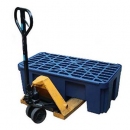 TWK托盤|TWK盛漏托盤_雙桶防泄漏托盤帶內罝接扣TWK-1209