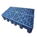 TWK托盤|TWK盛漏托盤_雙桶防泄漏托盤帶內罝接扣TWK-1209