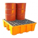 TWK托盤|TWK盛漏托盤_四桶防泄漏托盤TWK-1402