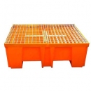 TWK托盤|TWK盛漏托盤_四桶防泄漏托盤TWK-1404