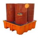 TWK托盤|TWK盛漏托盤_四桶防泄漏托盤TWK-1404