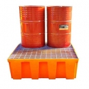 TWK托盤|TWK盛漏托盤_四桶防泄漏托盤TWK-1404