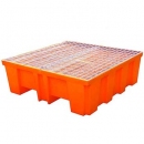 TWK托盤|TWK盛漏托盤_四桶防泄漏托盤TWK-1404