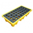 TWK托盤|TWK盛漏托盤_雙桶防泄漏帶內置排液托盤TWK-2202