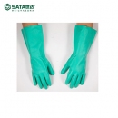 SATA手套|世達手套_丁腈植絨里防化手套SF0402