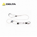 DELTA安全繩|代爾塔防墜落安全繩_SECUREX系列單大鉤可調節減震繩 504008